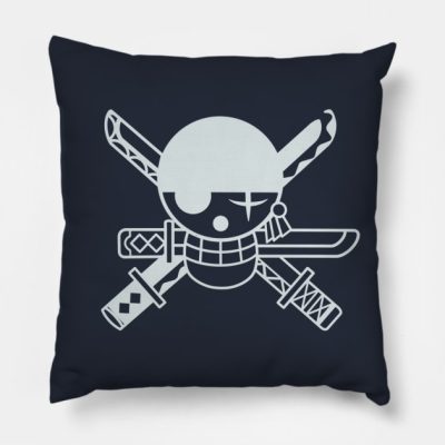 Roronoa Zoro Jolly Roger Throw Pillow Official One Piece Merch