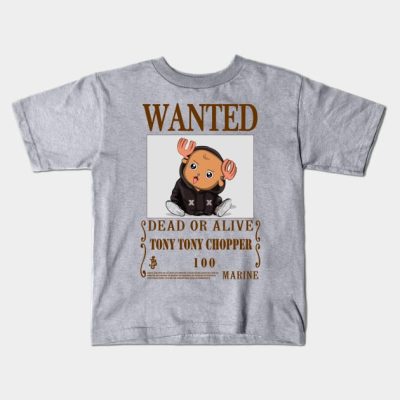 Tony Tony Chopper One Piece Wanted Kids T-Shirt Official One Piece Merch