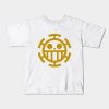 Trafalgar Law One Piece Jolly Roger Kids T-Shirt Official One Piece Merch