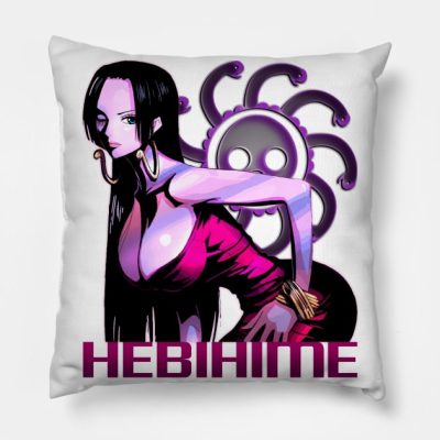 Boa Hancock Throw Pillow Official One Piece Merch