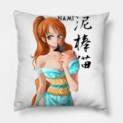 Nami One Piece Throw Pillow Official One Piece Merch