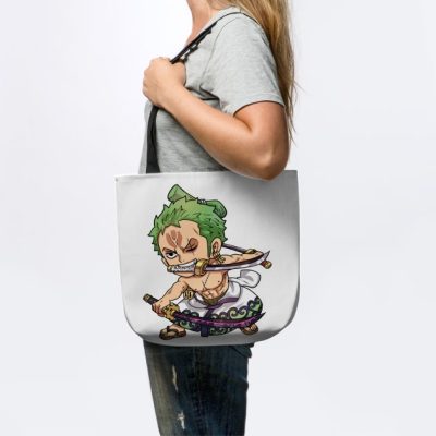 Roronoa Zoro One Piece Wano Country 3 Sword Style Tote Official One Piece Merch