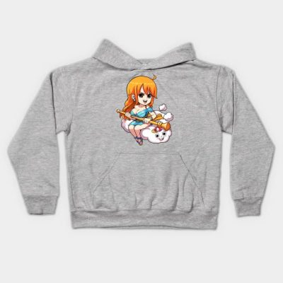 Nami And Zeus One Piece Wano Country Kids Hoodie Official One Piece Merch