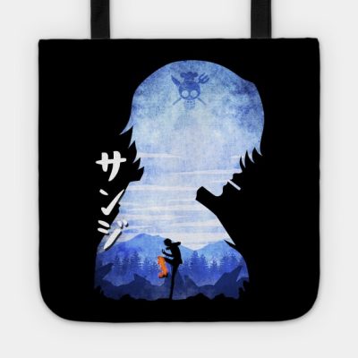 Minimalist Silhouette Sanji Tote Official One Piece Merch