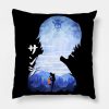 Minimalist Silhouette Sanji Throw Pillow Official One Piece Merch