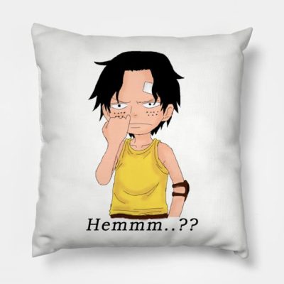 Ace One Pieces Throw Pillow Official One Piece Merch