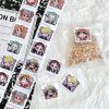 2023 New 500PCS One Piece Moving Diffuse Sticker Manual Decorative Materials Envelope Sealing Sticker Paper Kawaii 3 - One Piece Shop