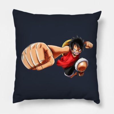 Luffy Onepiece Throw Pillow Official One Piece Merch