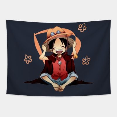 Luffy Happy Face Tapestry Official One Piece Merch