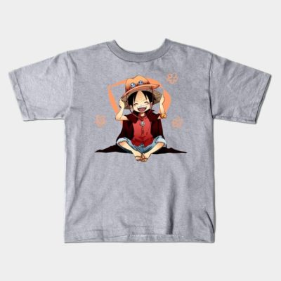 Luffy Happy Face Kids T-Shirt Official One Piece Merch