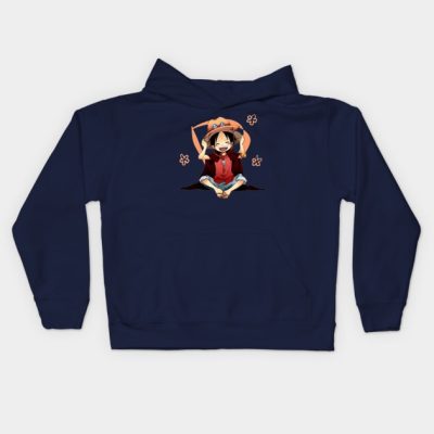 Luffy Happy Face Kids Hoodie Official One Piece Merch