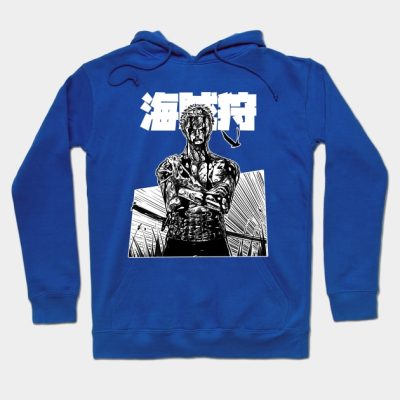 Roronoa B And W Hoodie Official One Piece Merch