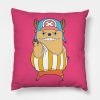 Tony Tony Chopper Kunfu Point Throw Pillow Official One Piece Merch