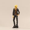 28 5cm Anime One Piece Vinsmoke Sanji Smoking Insert Grandista PVC Action Figures Model Dolls Toys 4 - One Piece Shop