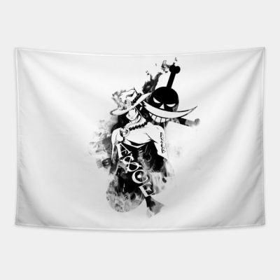 Portgas Dace Black Fire V1 Tapestry Official One Piece Merch