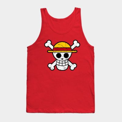 Vintage One Piece Skull Tank Top Official One Piece Merch