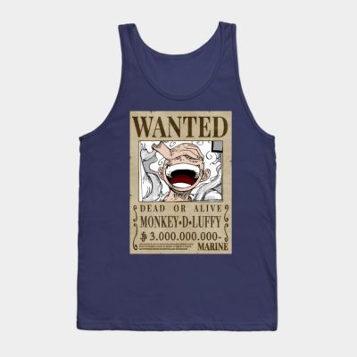 Latest Wanted Poster Luffy Tank Top Official One Piece Merch