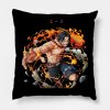 Portgas D Ace Throw Pillow Official One Piece Merch