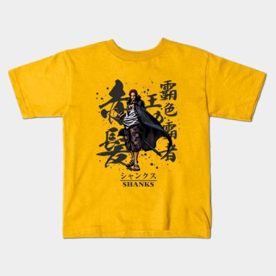 Shanks Calligraphy Kids T-Shirt Official One Piece Merch