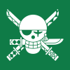 Zoro Jolly Roger 2 Throw Pillow Official One Piece Merch