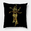 Golden Robin Throw Pillow Official One Piece Merch