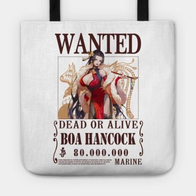 Boa Hancock One Piece Wanted Tote Official One Piece Merch