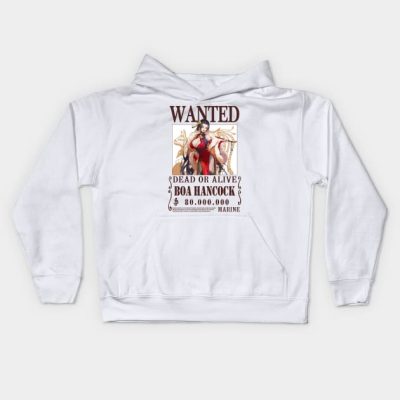 Boa Hancock One Piece Wanted Kids Hoodie Official One Piece Merch