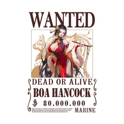 Boa Hancock One Piece Wanted Kids Hoodie Official One Piece Merch