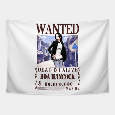 Boa Hancock One Piece Wanted Tapestry Official One Piece Merch