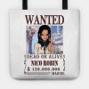 Nico Robin One Piece Wanted Tote Official One Piece Merch