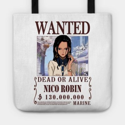 Nico Robin One Piece Wanted Tote Official One Piece Merch