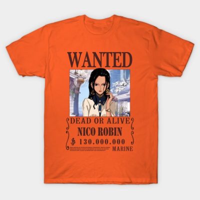 Nico Robin One Piece Wanted T-Shirt Official One Piece Merch