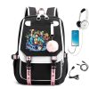 Anime Cartoon One Piece Luffy Teen Student School Bag Large Capacity Travel Bag Men and Women 1 - One Piece Shop