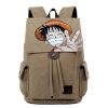 Anime One Piece Cosplay Canvas shoulder bag female Japanese and Korean college wind travel backpack student 1 - One Piece Shop