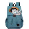 Anime One Piece Cosplay Canvas shoulder bag female Japanese and Korean college wind travel backpack student 2 - One Piece Shop