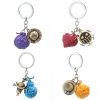 Anime One Piece KeyChain Devil Fruit Figure Japanese Straw Hat Holder Chaveiro Pendant Key Chain Ace - One Piece Shop