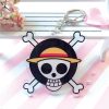 Anime One Piece Keychain Luffy Zoro Sanji Nami Acrylic Key Chain Pendant Anime Prop Accessories Cartoon 5 - One Piece Shop