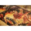 Anime One Piece Luffy Eissaab vintage kraft paper poster Cafe Decorative painting Restaurant home installation wall 4 - One Piece Shop