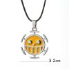 Anime One Piece Necklace Vintage Trafalgar Law Pendant Holder Women Bag Men Jewelry Action Figure Cosplay 3 - One Piece Shop