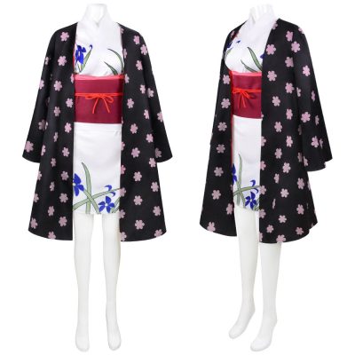 Anime One Piece Nico Robin Cosplay Costumes Kimono Dress Wano Country Miss All Sunday Halloween Costumes 1 - One Piece Shop