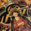 Anime One Piece character collection Vintage kraft paper poster series Cafe home decorative painting 4 - One Piece Shop