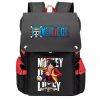 BANDAI One Piece Anime Backpack USB with Charging Port Large Capacity School Bag Cosplay Bookbag for 1 - One Piece Shop