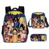 Bandai One Piece Cartoon Shoulder backpack Anime backpack bag Luffy fashion School Bag Cosplay Bookbag Three 1 - One Piece Shop