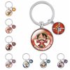 Bandai One Piece Keychain Cartoon Luffy Ace Soren Keychain Accessories Pendant Toy Birthday Gifts - One Piece Shop