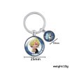 Bandai One Piece Keychain Cartoon Luffy Ace Soren Keychain Accessories Pendant Toy Birthday Gifts 4 - One Piece Shop