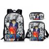 Bandai One Piece ONEPIECE Anime Peripheral Backpack Shoulder Bag Large capacity Student Pencil Case Children s 3 - One Piece Shop