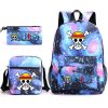 Bandai one piece backpack anime Backpack small shoulder bag Pencil Bag Three piece Set 1 - One Piece Shop