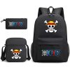 Bandai one piece backpack anime Backpack small shoulder bag Pencil Bag Three piece Set - One Piece Shop