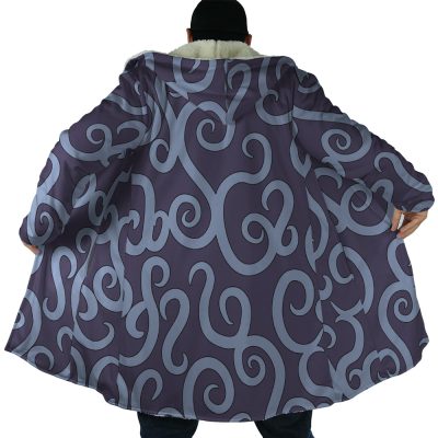 Ben Beckman One Piece AOP Hooded Cloak Coat NO HOOD Mockup - One Piece Shop