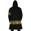 Black Trafalgar Law One Piece AOP Hooded Cloak Coat BACK Mockup - One Piece Shop